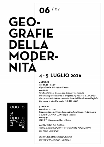 LDD 06 - Geografie della modernità